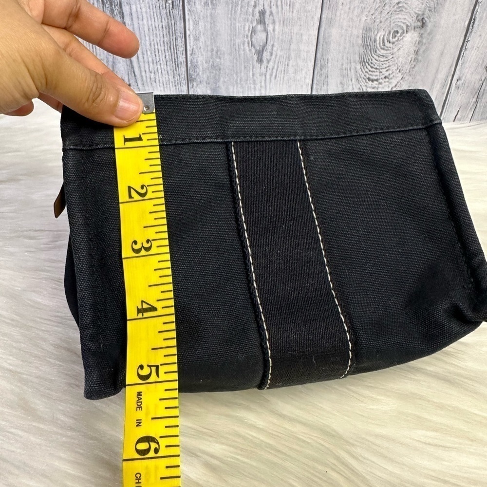 HERMES deauville mini pouch in black - Picture 16 of 17